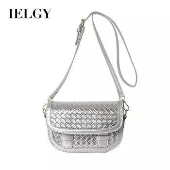 Текстурированная женская сумка премиум-класса IELGY, универсальная сумка-мессенджер в иностранном стиле, супер-пожарная седельная сумка чёрный