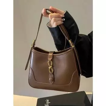 Текстурированные винтажные женские сумки через плечо, классическая универсальная сумка из искусственной кожи, женская повседневная сумка для поездок на работу и кошелек