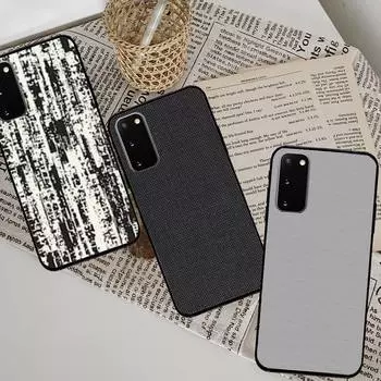 Текстурированный чехол для телефона с абстракцией для Samsung Galaxy S7 Edge Plus S9 S20Plus S20ULTRA S10lite S225G S10 samsungS22plus5G