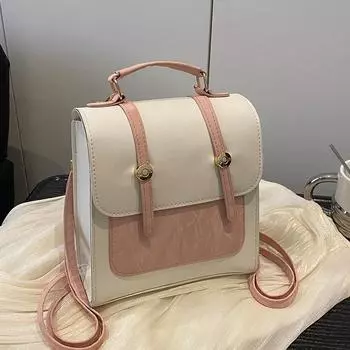 Текстурированный повседневный рюкзак для женщин на лето, новая модная и стильная сумка через плечо, простая сумка для поездок на работу и обратно для женщин