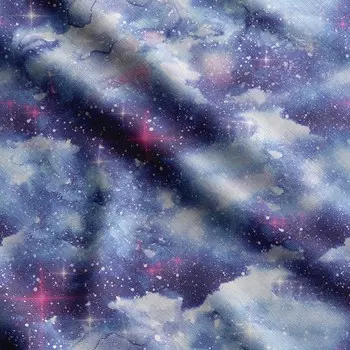 Текстурный принт Soimoi, хлопчатобумажная ткань для квилтинга, продаваемая во дворе - 42-дюймовая хлопчатобумажная ткань средней плотности, швейные принадлежности 42 Inch Wide - Cotton Cambric синий