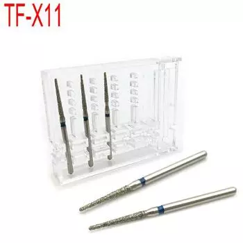 TF-X11 Высокоскоростные алмазные боры FG Стоматологические диа-буры для отбеливания зубов Стоматологический инструмент