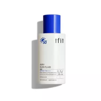 TFIT Airy Sun Fluid 50 мл Гипоаллергенный солнцезащитный крем Увлажняющий Чувствительная кожа Водостойкий Сменный / / / / / / /