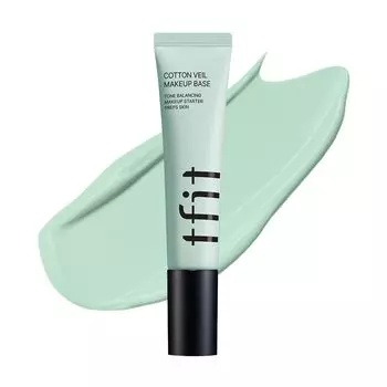 TFIT Cotton Veil Makeup Base 30ml Hypoallergenic No makeup Moisturizing SNS hit product 01 Pure Green / / / / /