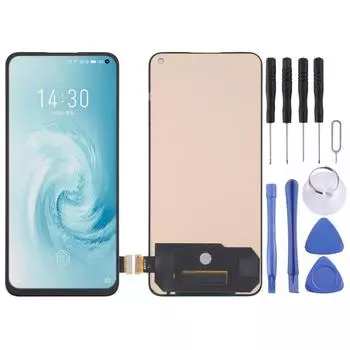TFT LCD экран для Meizu 17 с дигитайзером в сборе, не поддерживает идентификацию отпечатков пальцев For Xiaomi Redmi Note 12 Pro