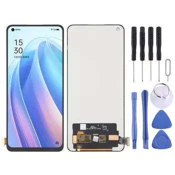 TFT Материал OEM ЖК-экран с дигитайзером Полная сборка For OPPO Reno8 Pro 5G