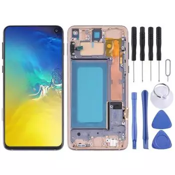 TFT ЖК-экран для Samsung Galaxy S10e SM-G970, дигитайзер в сборе с рамкой