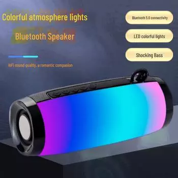 TG157 Bluetooth USB FM мини-сабвуфер компьютерная акустическая система для рабочего стола - наслаждайтесь захватывающим звуком. красный