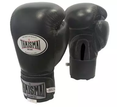 THAISMAI Sparring Gloves (Soft Type) bx-212-214 (Black, 14oz) чёрный