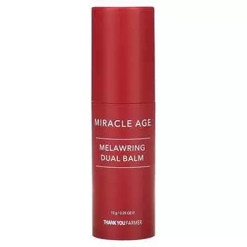 Thank You Farmer, Miracle Age, бальзам Melering Dual Balm, 10 г (0,35 унции)