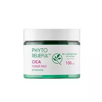 THANK YOU FARMER Phyto Relief Cica Toner Pad 100шт/210мл