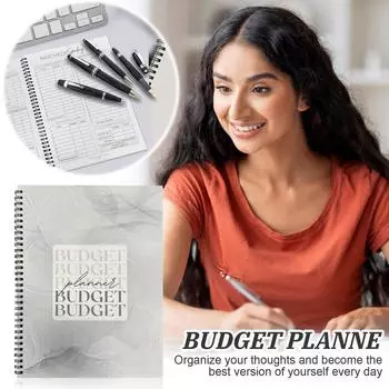 That Budget Babes Планировщик бюджета на 12 месяцев без даты Планировщик бюджета