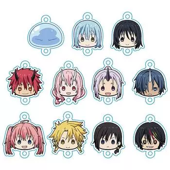 That Time I Got Reincarnated as a Slime Churu Chara Box of 11 keychains [azumaker] Renketsu!