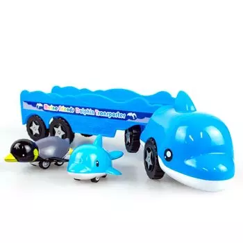 The Access Mini Car Robot Dolphin Marine Friends Transporter Aquarium Toy