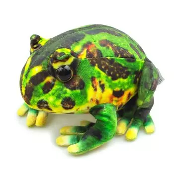 The Access Мягкая лягушка-животное Аквариумная игрушка с ремешком-рогом