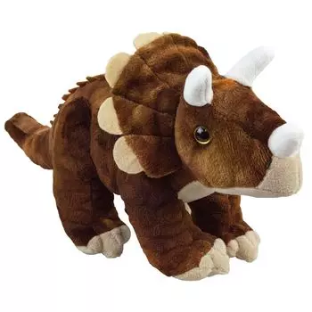 The Access Plush Triceratops BIG Real Dinosaur Dinosaur Toy