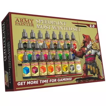 The Army Painter Speedpaint Most Wanted Set 24 colors x 18ml The Army Painter Speedpaint Most Wanted Set 2.0 2.0