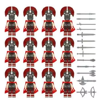 The Best Gift Set For Children S Building Block Dolls One Size