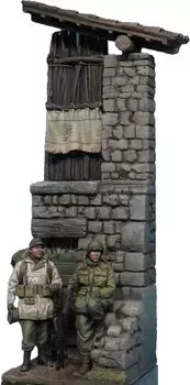 The Body American Mountain Division Soldier Diorama Set Resin Kit TBO35207 1/35