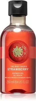 The Body Shop Гель для душа «Клубника» Освежающий гель для душа TU прозрачный
