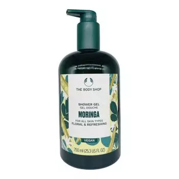 The Body Shop Гель для душа Moringa с цветочным ароматом, 750 мл, 1 шт.