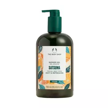 The Body Shop Гель для душа STM 750 мл Шампунь для тела Мыло для тела Аромат Satsuma Большая емкость (Аромат Сацума) (мандарин)