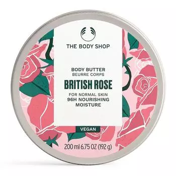 The Body Shop Масло для тела с британской розой, 200 мл