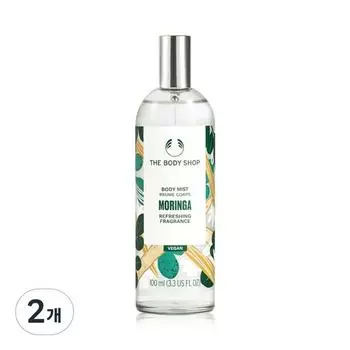 The Body Shop Moringa Body Mist, 2 packs, 100ml