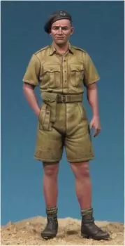 The Body World War II British Army Tank Crew 7th Armored Brigade Desert Rats Resin Kit TBO35189 1/35