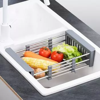 The Bowl Drying Rack Is Expandable and Suitable For Kitchen Sinks The Metal Bowl And Dish Drain Is Multifunctional and The Bow