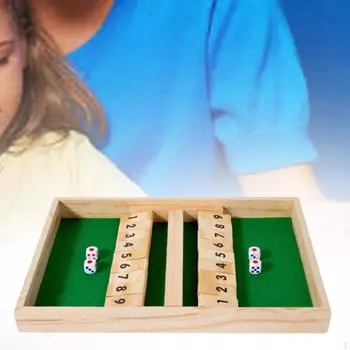 The Box Деревянные Математические Счетные Кубики Настольная Игра Для Взрослых Детей Семьи