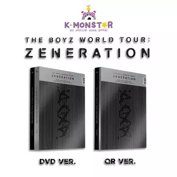 THE BOYZ - 2-й МИРОВОЙ ТУР THE BOYZ [ZENERATION] - DVD&QR