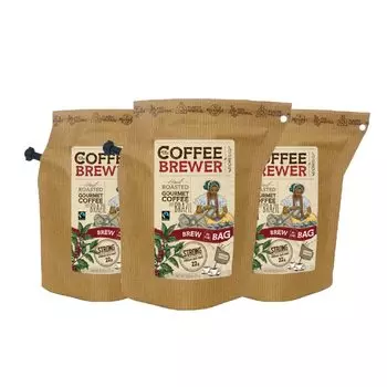 THE BREW COMPANY COFFEE BREWER Coffee Brazil x 3 bags