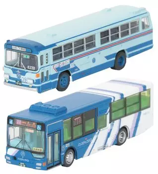 The Bus Collection Bus Collection 70th Anniversary of Okinawa Bus Set of 2 Diorama Supplies First Order Limited 317159 (Manufacturer s Production)