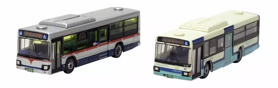 The Bus Collection Bus Collection Chiba Kotsu new and old color set of 2 diorama supplies first order limited (manufacturer s production)