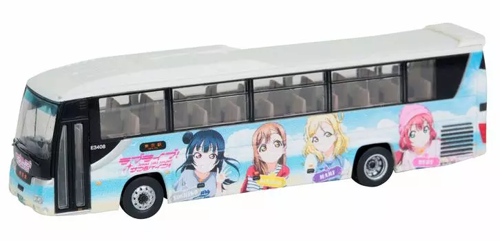 The Bus Collection Bus Collection Fujikyu City Bus Love Wrapping Bus Diorama Supplies first order limited Live! Sunshine!! (Manufacturer s production)