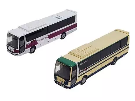 The Bus Collection Bus Collection Hankyu Kotsu Awa Ikeda Reproduction Painted Car Set of 2 Diorama Supplies 321682 Bus/Shikoku Osaka - Line