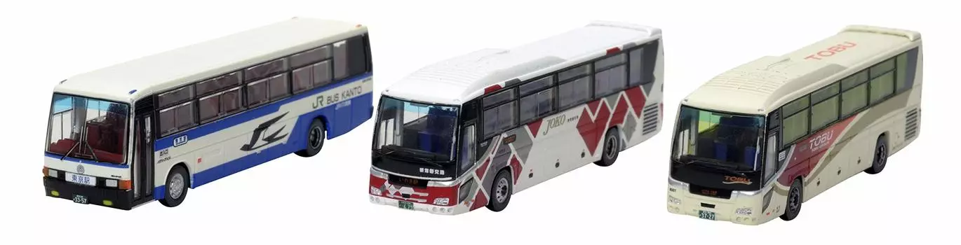 The Bus Collection Bus Collection Iwaki 30th Anniversary Set of 3 Diorama Supplies first order limited (Manufacturer s production)