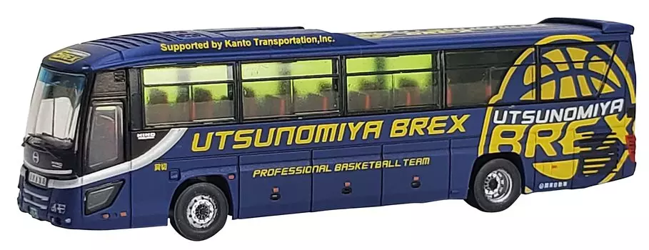 The Bus Collection Bus Collection Kanto Jidosha Utsunomiya Brex Team Bus Diorama Supplies 322047