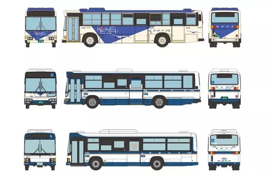 The Bus Collection Bus Collection Keisei Bus 20th Anniversary Set of 3 Diorama Supplies