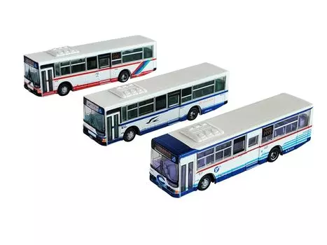 The Bus Collection Bus Collection Mitsubishi Fuso Aerostar Set of 3 Diorama Supplies 321743 Nagoya s