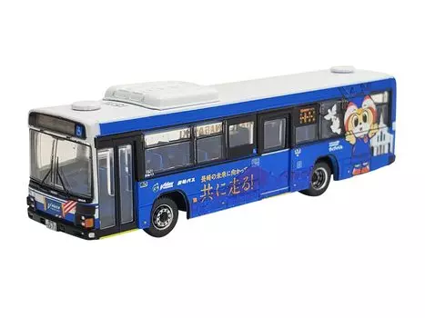 The Bus Collection Bus Collection Nagasaki Bus Faren Nagasaki Wrapped Bus Diorama Supplies 322054 V.