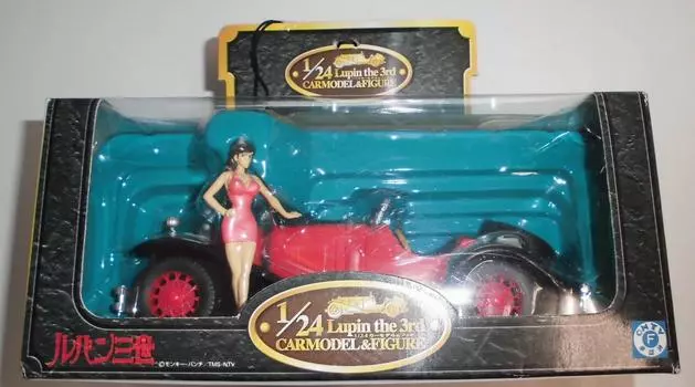 the car model figure Fujiko Mine single item prize Lupin Third 1/24 &