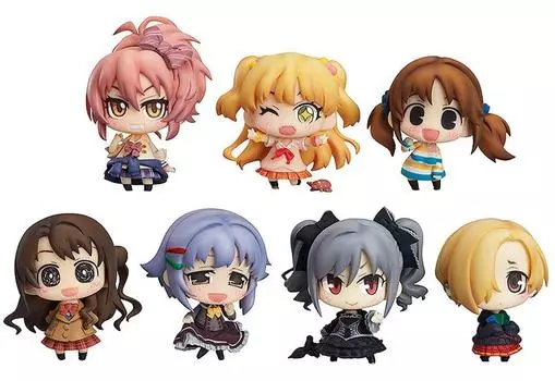 THE CINDERELLA GIRLS MINITCH THE CINDERELLA GIRLS 02 PVC painted finished trading figure BOX of IDOLM@STER IDOLM@STER (Non-scale 9)