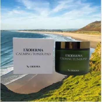 (The Classeum) Exoderma calming toner pad (service gift), 50 sheets, 1 box