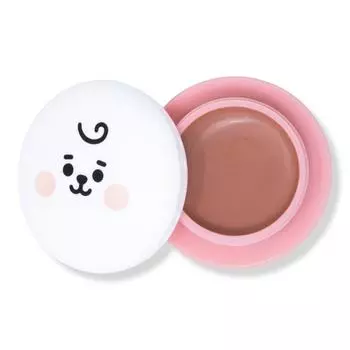 The Cr me Shop BT21 RJ Macaron Бальзам для губ Honeydew Coral с оттенком 0,26 унции