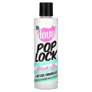 The Doux, Pop Lock, Wash & Go Collection, 5-дневная глазурь для формирования завитков, 8 жидких унций (236 мл)