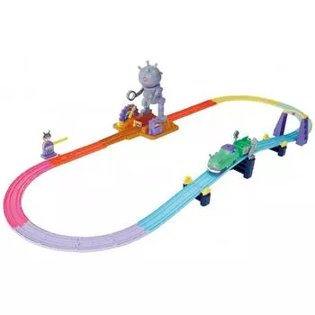 Anpanman Town Exciting Gashan Dadandan Railway Set