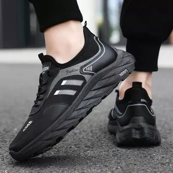 The elderly walking shoes autumn and winter new comfortable breathable non-slip dad shoes mom square dance casual women s shoes 39