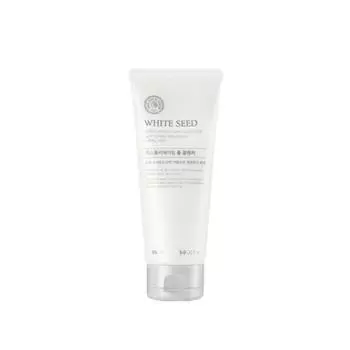 The Face Shop (1+1) White Seed Exfoliating Foam Cleanser 150ml, 2 units